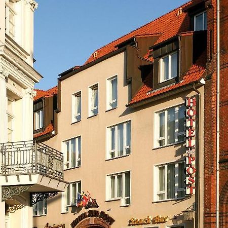 Altstadt Hotel Zur Post Stralsund Exterior photo